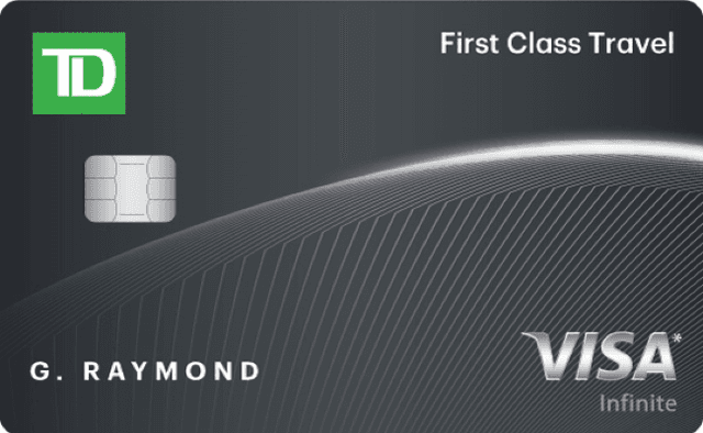 TD First Class Travel Visa Infinite Card card