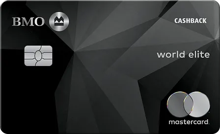 BMO Cash Back World Elite Mastercard card