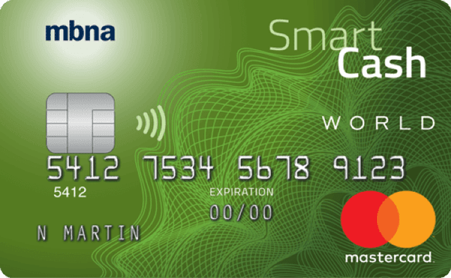 MBNA Smart Cash World Mastercard Qc